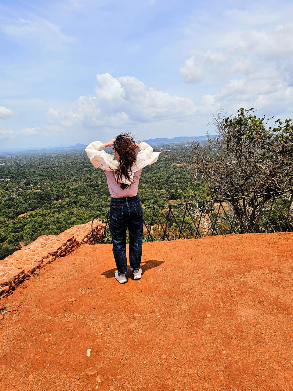 A close view of Sigiriya Rock Fortress